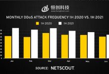 2021年上半年全球 DDoS 攻击同比增长 11%