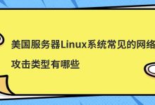 美国服务器Linux系统常见的网络攻击类型有哪些