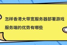 香港大带宽服务器租赁哪里便宜(香港大带宽服务器优势)