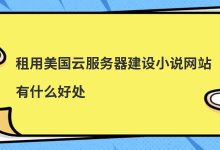 租用美国云服务器建设小说网站有什么好处